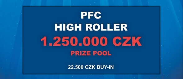 High Roller PFC o 1 250 000 Kč začíná dnes v Savarinu