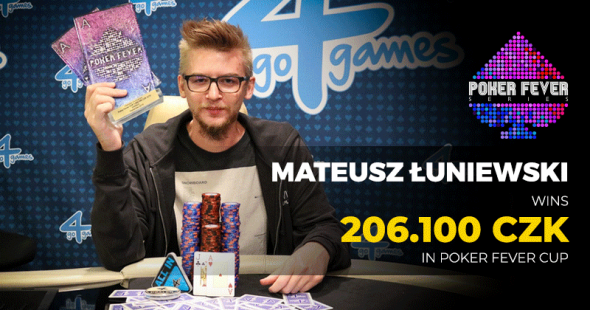 V Poker Fever Cupu vítězí Mateusz Luniewski