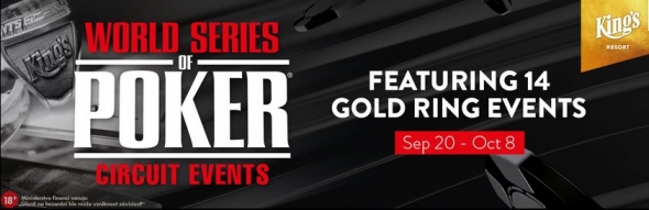 World Series of Poker Circuit 2018 opět v King's Casinu