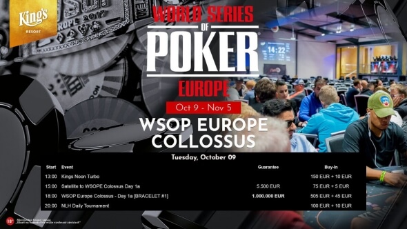 Úterní program v King's Casinu