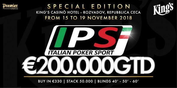 Italian Poker Sport nabízí hlavní turnaj o €200,000