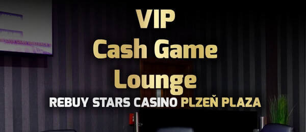 Pohled na nový VIP Lounge v Rebuy Stars Plaza Plzeň - header