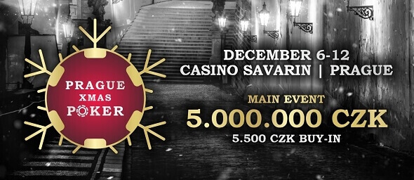 Prague Xmas Poker v Rebuy Stars rozdá 5 500 000 Kč