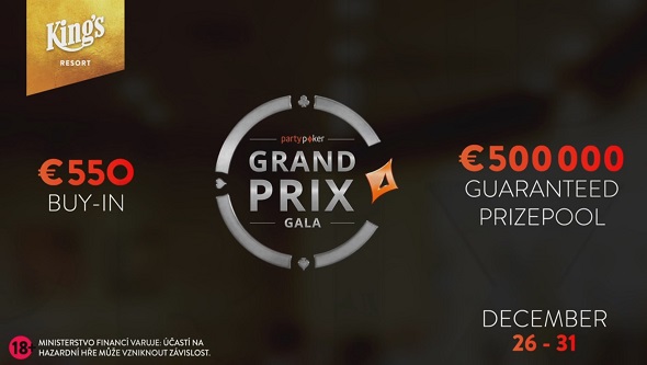 Konec roku s Party Poker Grand Prix Gala o €500,000