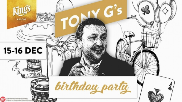 Tony G oslaví narozeniny v King's turnajem o €200,000