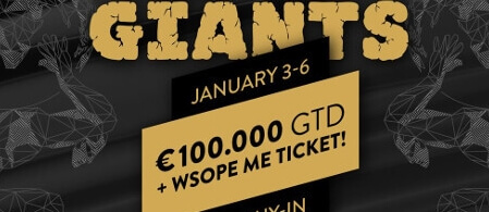 Poker Giants garantují €100,000 i ticket na WSOP Europe