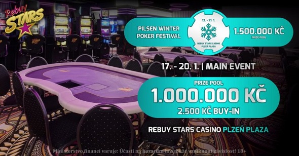 Pilsen Winter Poker Festival header