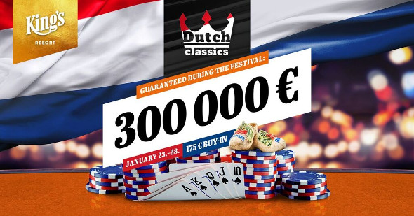 Dutch Classics: Holandský nájezd na King's s €300,000 GTD