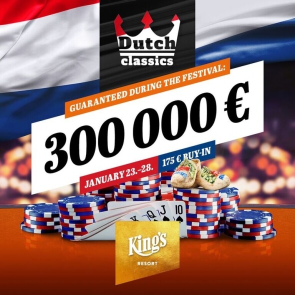 Dutch Classics se vrací do King's s garancí €300,000