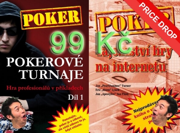 Pokerové knihy jen za 99 Kč