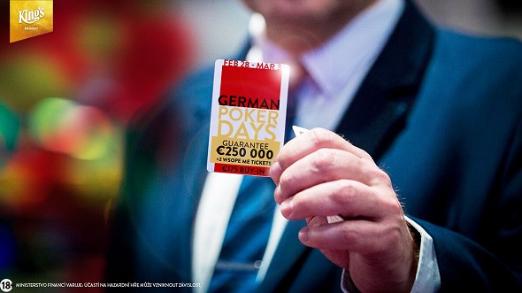 Na přelomu měsíce se vrátí German Poker Days s €250,000