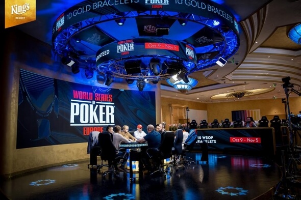 WSOP Europe 2019: Deset náramkových eventů zavítá do King's na konci řijna