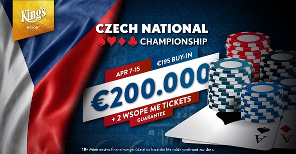 Czech National Championship láká na €220,700