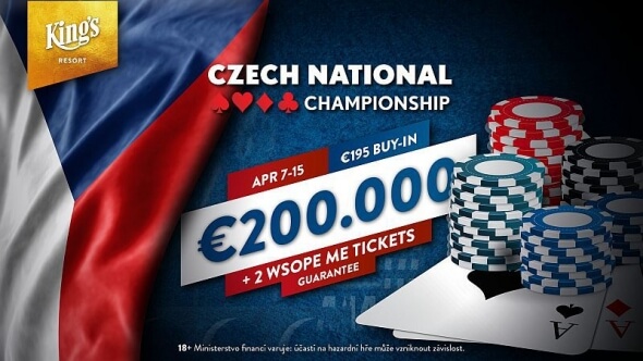 Czech National Championship v King's o nejméně €220,700