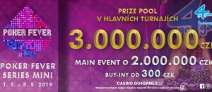 Go4Games Hodolany představuje Poker Fever Series Mini