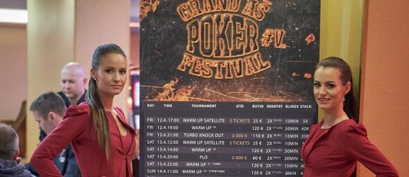 Grand Aš Poker Festival: Začíná Main Event o €70,000 GTD