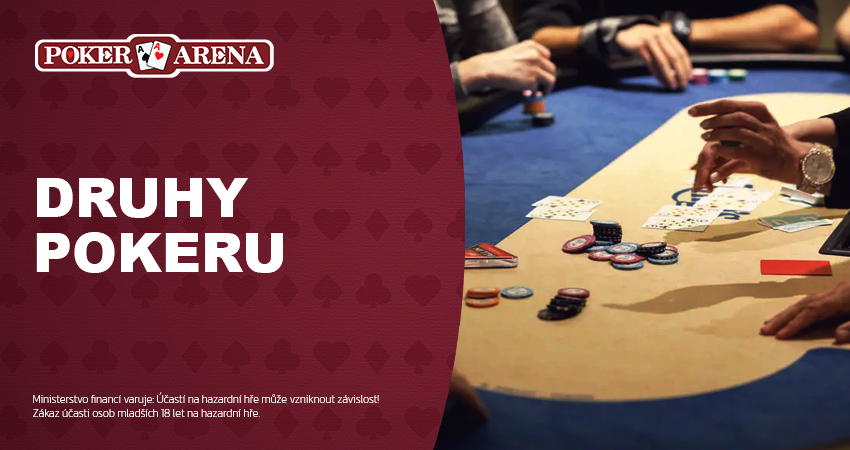 Jaké jsou druhy pokeru?