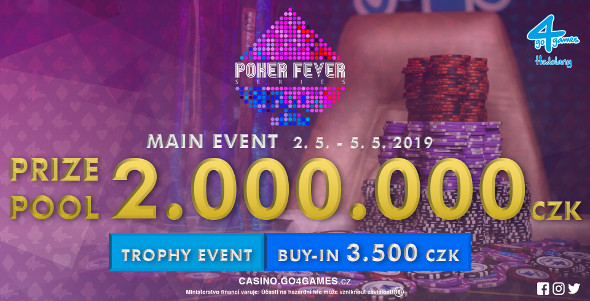 Main Event Poker Fever Series Mini o 2 000 000 Kč