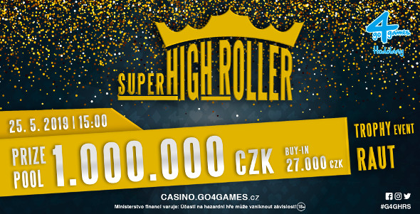 V Go4Games Super High Rolleru se hraje o milion během jediného dne