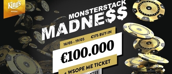 Nenechte si ujít Monsterstack Madness s nízkým buy-inem a vysokou garancí!