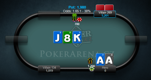 Overbet na bublině