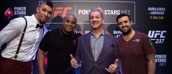 Herna PokerStars rozšiřuje partnerství s UFC, oznámila tři nové ambasadory