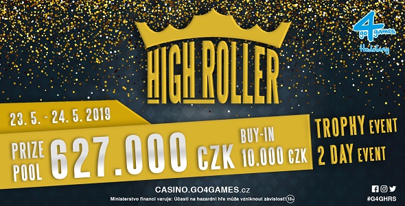 Květnový High Roller o 627 000 Kč