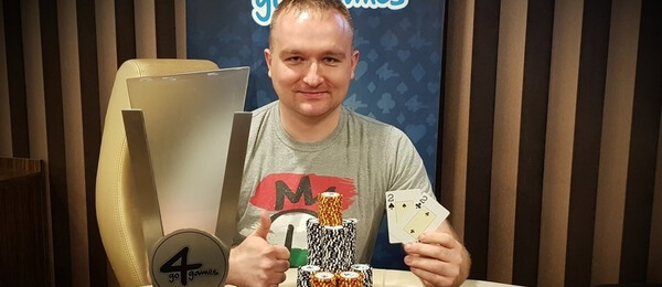 Marcin Jaworski vítězí v Go4Games High Rolleru