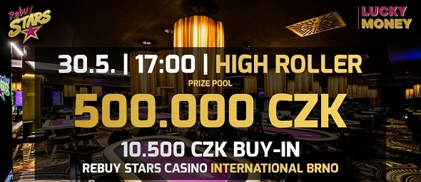 Brněnský květnový High Roller o senzačních 500 000 Kč