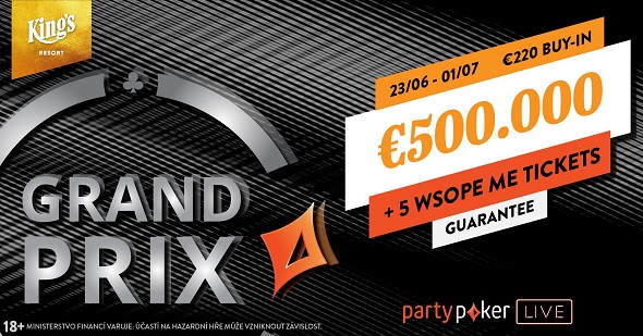Konec měsíce přinese Party Poker Grand Prix o €500,000