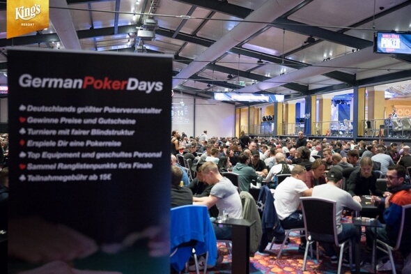 German Poker Days: Petr Hanzal postupuje mezi největšími stacky dne 1B