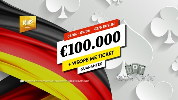 Tento týden je v plánu Deutsche Poker Tour o €100,000