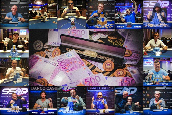 Šampioni Slovak Series of Poker a zlatý náramek Šampioni Slovak Series of Poker a zlatý náramek