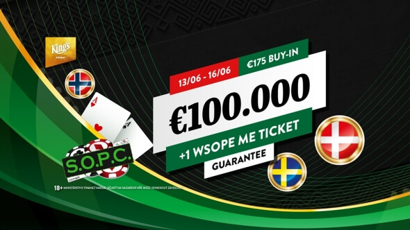Scandinavian Open Poker Championship s dalším stotisícovým turnajem