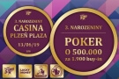 Plzeňské RS Casino Plaza slaví narozeniny turnajem o 500 000 Kč