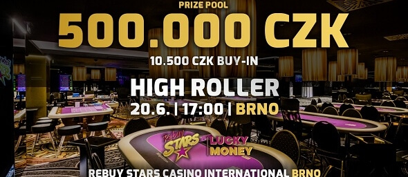 RS Brno zve na dnešní High Roller o 500 000 Kč