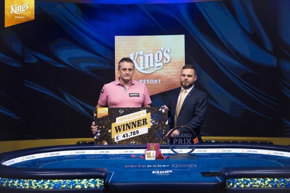 Vítěz květnové partypoker Grand Prix Jiří Horáček