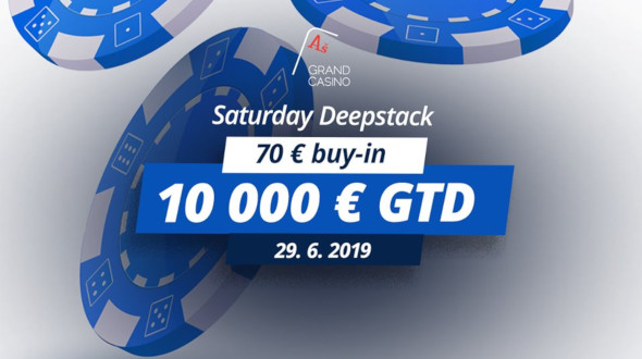 Saturday Deepstack o €10,000 GTD