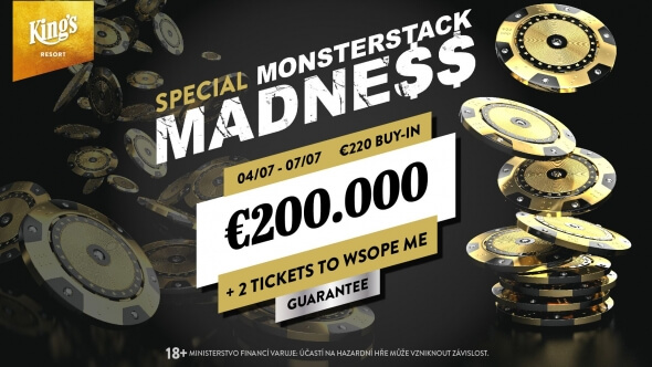 Tento týden nás čeká Monsterstack Madness o více než €200,000