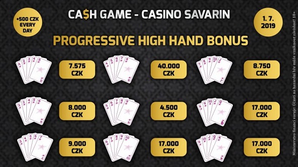 High Hand Bonus najdete také na Lukách, Kladně, v Plzni i v Brně