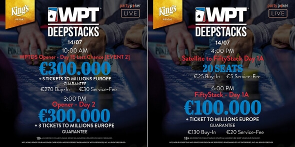 Ještě než vyvrcholí Opener, rozehraje se na Rozvadově také další vícedenní event festivalu WPT DeepStacks
