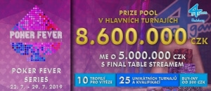Letní Poker Fever v Go4Games o 8 600 000 Kč