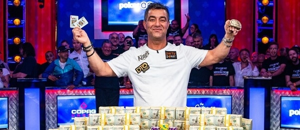 Hossein Ensan je šampionem Main Eventu World Series of Poker 2019