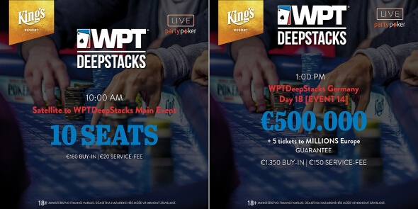 Main Event WPTDS dnes pokračuje druhým flightem