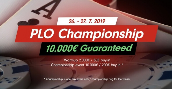 PLO Championship v Grand Casinu garantuje €10,000