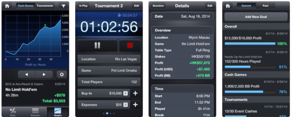 RunGood – aplikace pro výsledky pokerových sessions