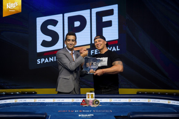 Marek Blaško vítězí v Main Eventu Spanish Poker Festivalu