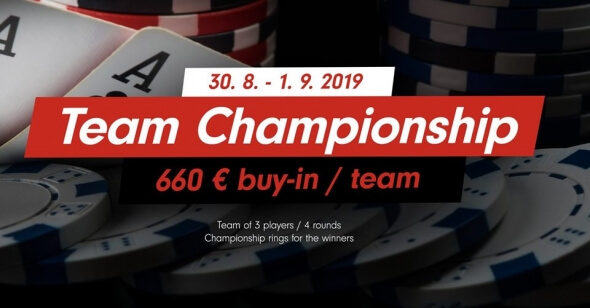 Na přelomu srpna a září se v Grand Casinu odehraje Team Championship