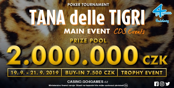 Oblíbená Tana delle Tigri doveze v září do Hodolan turnaje o 2 500 000 Kč