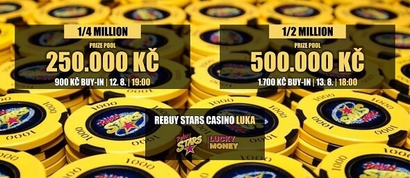 RS Luka: dorazte v pondělí a úterý zabojovat o 750 000 Kč
